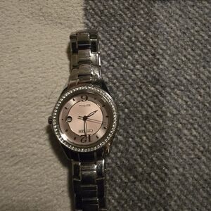 Citizen Silver Watch with Pink Dial